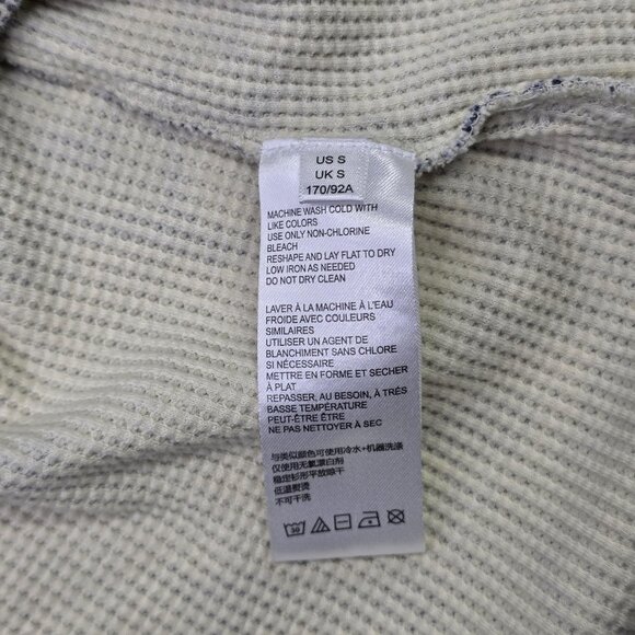 Pilcro Anthropologie Sweater Top Women S Oversized Boxy Thermal Aztec Boho Hippy - Picture 11 of 13